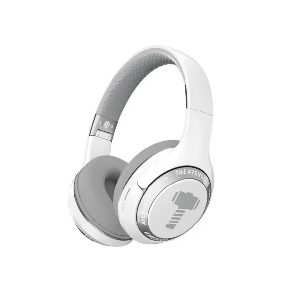 marvel spider man bluetooth eagles over ear gaming headset - casque sans fil pliable avec excellente suppression du bruit