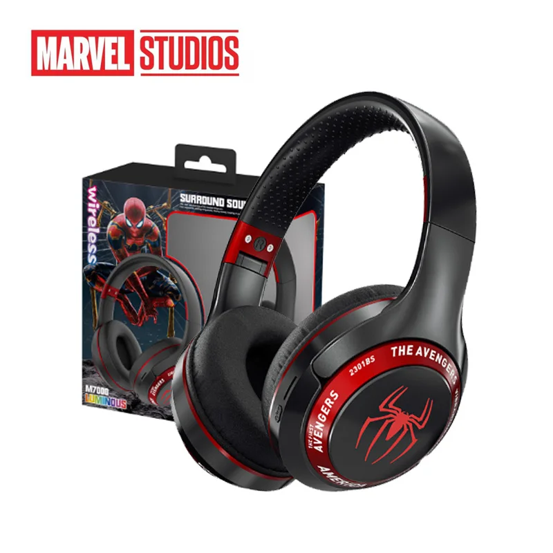 Marvel Spider Man Bluetooth Eagles Over Ear Gaming Headset – Faltbare Drahtlose Kopfhörer mit excellenter Geräuschunterdrückung
