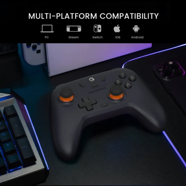 GameSir T4 Nova Lite Wireless Gamepad Game Controller für Switch, Android, IOS, PC und Steam