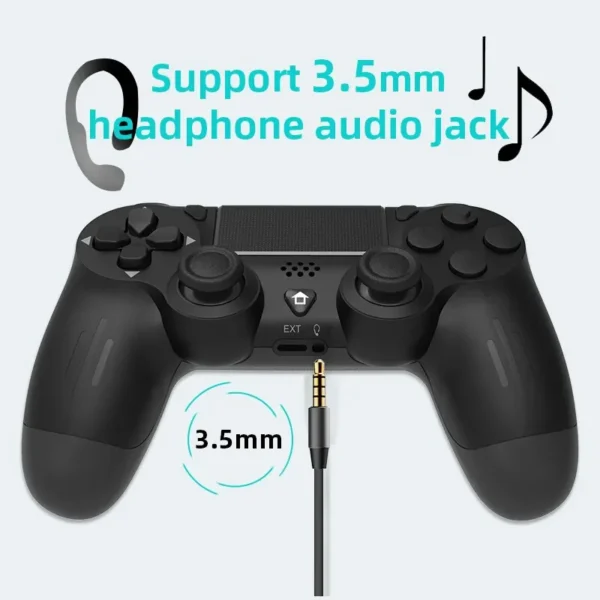 DATA FROG Bluetooth Spiel Controller für PS4/Slim/Pro, PC, IOS/Android