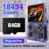 kf-Sdb2adb5bfe054af4960da221f3a0082fI 64Gb Game Card für R36S Handheld Spielekonsole mit 18494 Games inkl. PS1/PSP/SS/DC/N64/NES/SNES/NDS 20+Emulators