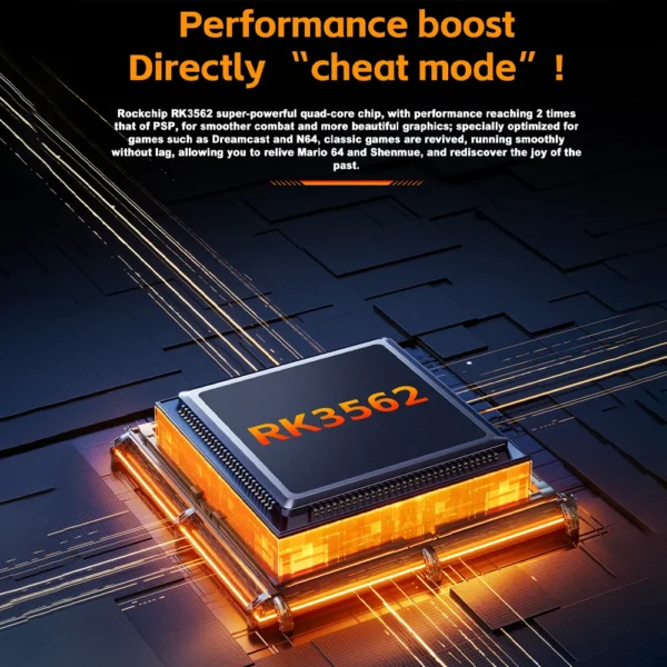 kf-Sdaa2eb68a71b402b8a4ac5018bbab0fas RG52 Pro Max Retro Tragbare Gaming-Konsole 5,5-Zoll-IPS-Bildschirm und Android 13