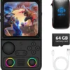 r36tmax retro handheld spielkonsole, retrospielkonsole mit 4,0″ ips-bildschirm und über 18.000 klassischen spielen