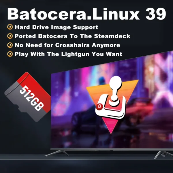 Kf-S019362E9712344268Fe593B84A5996Aal gioco tf-card, ultimo os batocera 39 per steam deck/win 600/windows pc/handheld con 51400+ giochi