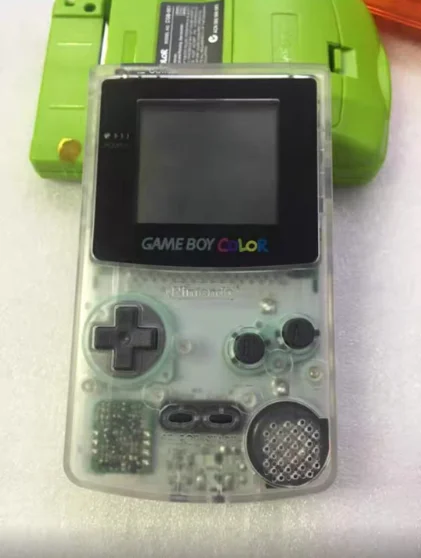 nintendo gbc game boy color handheld game konsolen /  2,7 zoll tragbare klassische spielekonsolen mit hintergrundbeleuchtung und 66 integrierten spielen