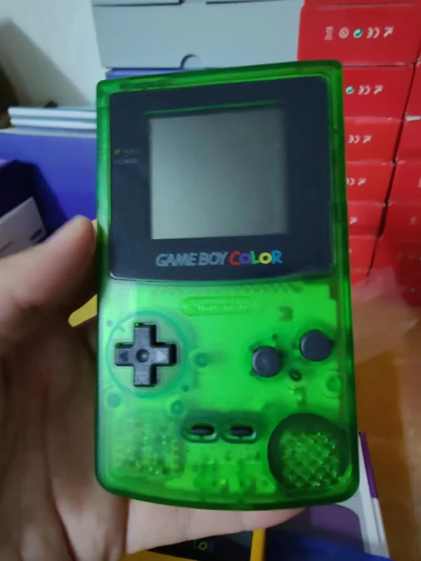 nintendo gbc game boy color handheld game konsolen /  2,7 zoll tragbare klassische spielekonsolen mit hintergrundbeleuchtung und 66 integrierten spielen
