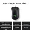 razer death adder essential kabelgebundene gaming maus / 6400 dpi 5 unabhängige tasten für laptop-pc-gamer