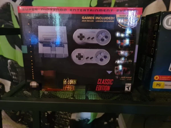 super nintendo mit 21 spielen / 16-bit snes mini spielekonsole usa version spiele unterstützen die tf-karte