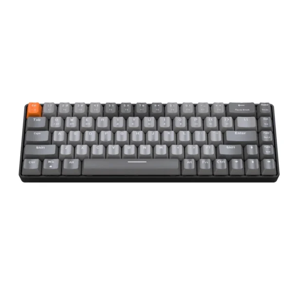 kabellose mechanische tastatur / bluetooth mini-tastatur mit 68-tasten