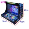 retro arcade maschine mit eingebauten spielen und 22-zoll-lcd-display plug-and-play-arcade 1-2 spieler