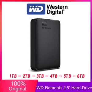 WD Western Digital Mobile Festplatte Externe 2,5-Zoll-Harddisk