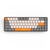 kabellose mechanische tastatur / bluetooth mini-tastatur mit 68-tasten