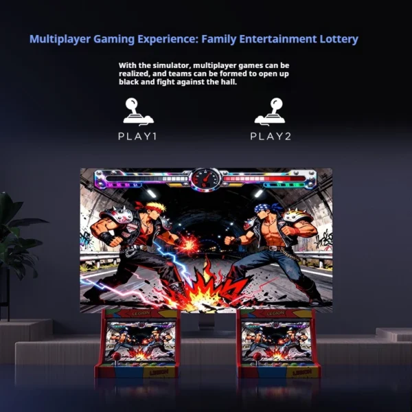 legion y700 4. und 5. generation tablet arcade ständer plug-and-play einsteckinstallation benutzerdefinierte turbo-funktion klassischer arcade dock gaming ständer