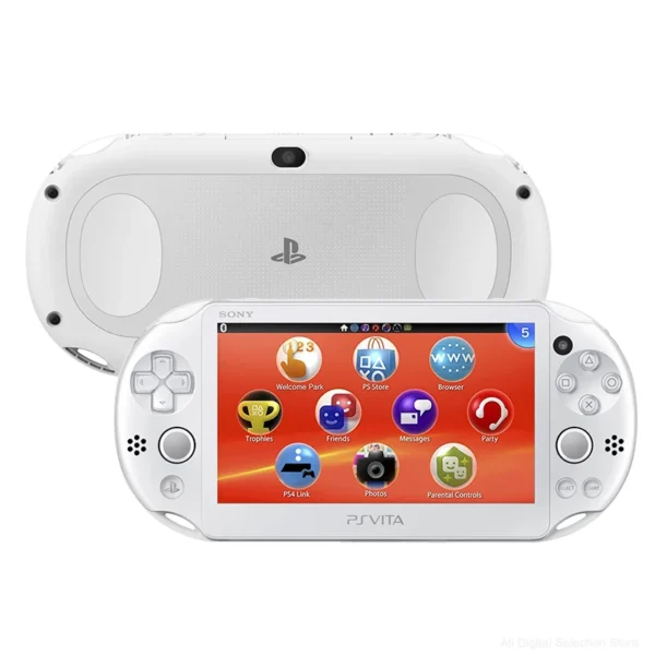 Console Sony PS Vita 2000 Slim avec jeux gratuits sur le PS Store et carte mémoire de 64 Go/128 Go – PSV2000