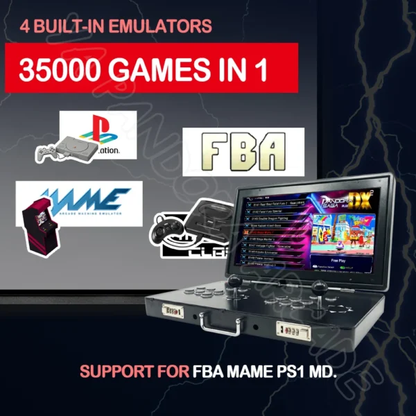 Kf-Sc12770D3F9A6411Eb0E1Cbe7561Fa36B2 pandora arcade box videospielkonsole mit 35000 spielen / faltbare mini arcade spielmaschine bartop os 720p hd-bildschirm