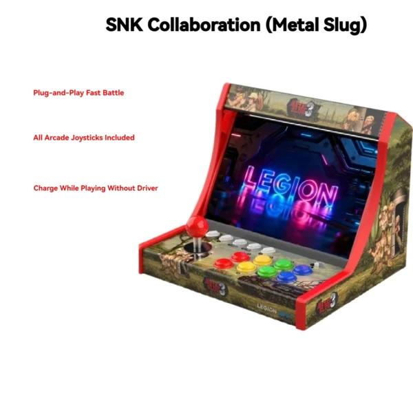 legion y700 4. und 5. generation tablet arcade ständer plug-and-play einsteckinstallation benutzerdefinierte turbo-funktion klassischer arcade dock gaming ständer