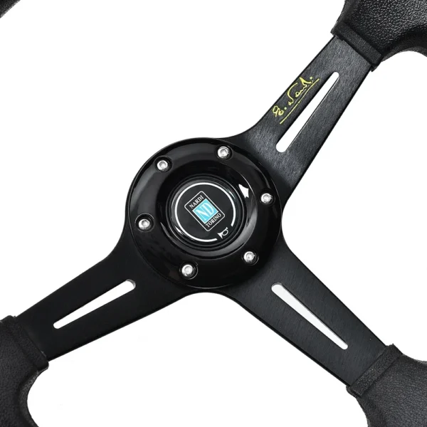 universelles 14 zoll nd pu auto rennlenkrad / sportlenkrad für drifting mit nd-logo