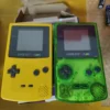 nintendo gbc game boy color handheld game konsolen /  2,7 zoll tragbare klassische spielekonsolen mit hintergrundbeleuchtung und 66 integrierten spielen
