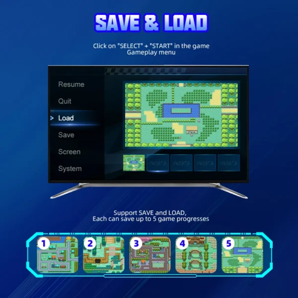 vilcorn mini 4k game stick 16-bit videospielkonsole inkl. sega genesis mega spiele / retro system tv spielekonsole