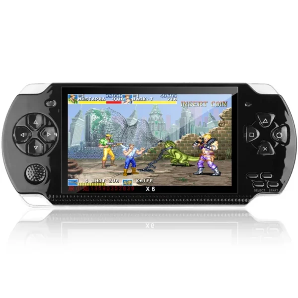 psp 3000 x6 konsole inkl. 10000 arcade spiele / retro arcade konsole 4,3-zoll-ips-bildschirm