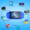psp 3000 x6 konsole inkl. 10000 arcade spiele / retro arcade konsole 4,3-zoll-ips-bildschirm