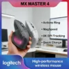 logitech mx master 4 ergonomische kabellose maus mit usb-c