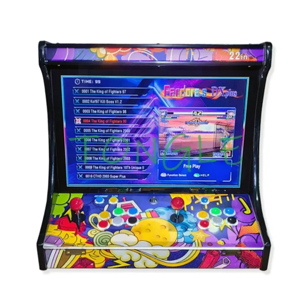 Kf-Sf0D257Eb999945928913Ad0F143F7Ab3D 2-spieler arcade videospielkonsole mit 22-zoll-lcd bartop bildschirm, ausgestattet mit saga arcade dx inkl. 26800 spielen