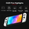 nintendo switch oled konsole mit joy-con