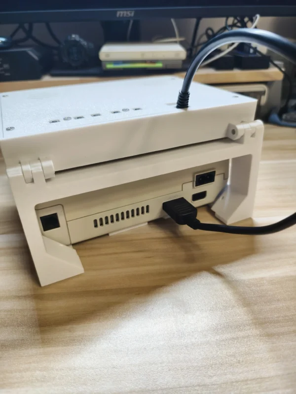 sega dc dreamcast retro arcade spielkonsole inkl. mini monitor mit stereo audio