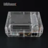bitfunx ersatzgehäuse transparente schutzhülle für nes nintendo entertainment system konsole