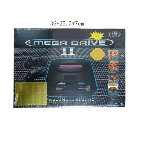 sega mega drive 2 retro 16-bit-spielkonsole inklusive 5 vorinstallierten spielen