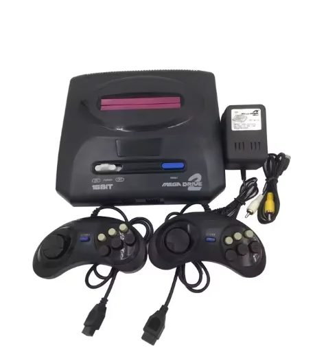 sega mega drive 2 retro 16-bit-spielkonsole inklusive 5 vorinstallierten spielen
