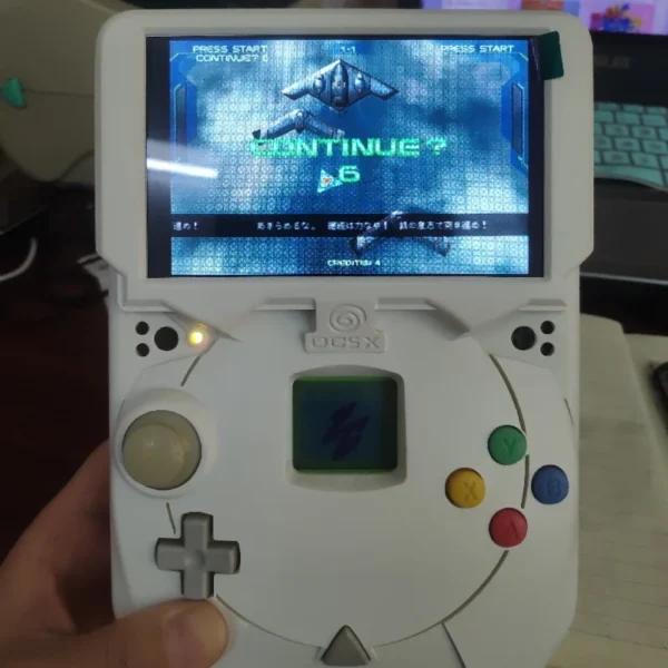sega dreamcast custom handheld konsole / gdemu oder dreamshell os