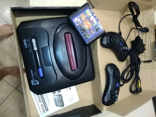 sega md 2 videospielkonsole für original sega spielkassette optional 138 in 1,196 in 1