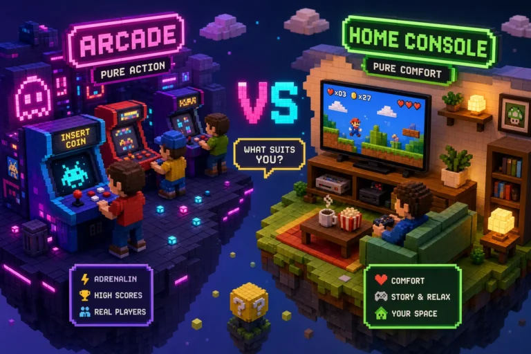 Arcade Games Oder Heimkonsole: Welches Retro-Erlebnis Passt Zu Dir? 1 arcade games