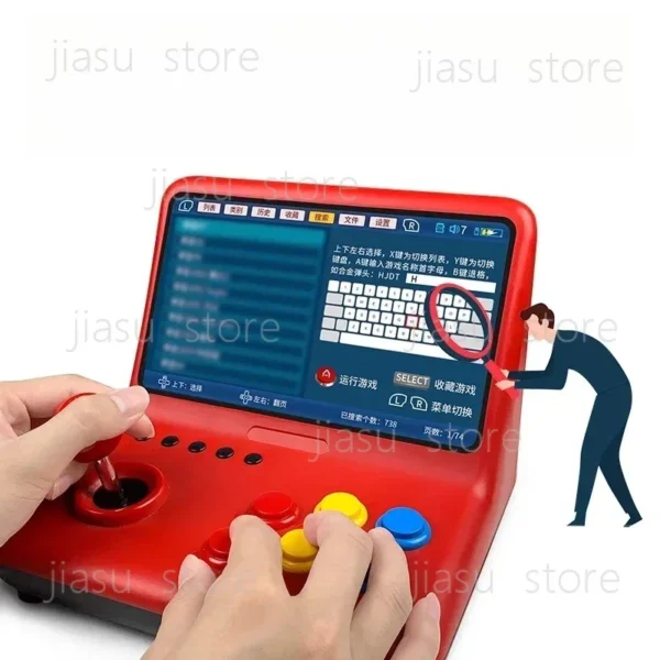 Kf-S4046Aad6A1F1427Da109979A4551B895U 10-zoll handheld arcade maschine mit retro- und nostalgie-design
