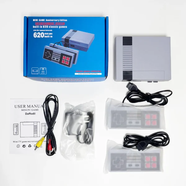 Kf-S63E43367589A4Dc784432Dc71Bd93069M retro nes mini heim spielkonsole inkl. usb pc verbindung und 620 installierten games