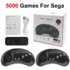sg800 retro spielkonsole, hd-tv videospiel stick, 16 bit, für sega genesis, mit integrierten 4000 spielen und 2 controllern